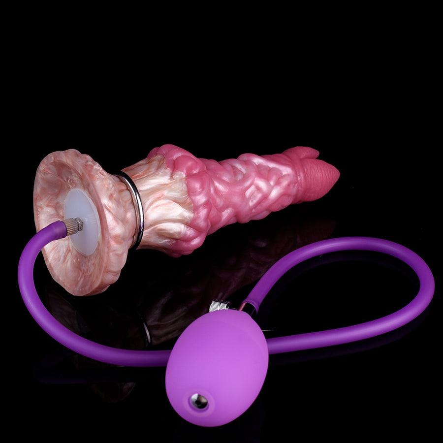 8 Inch Pandora Pink Alien Ovipositor Dildo