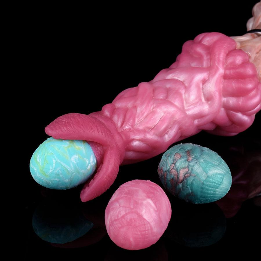 8 Inch Pandora Pink Alien Ovipositor Dildo