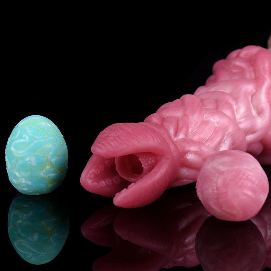8 Inch Pandora Pink Alien Ovipositor Dildo
