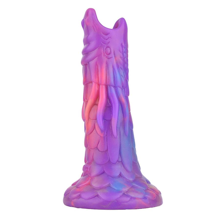 7 Inch Purple Glow In The Dark Dragon Ovipositor Toy