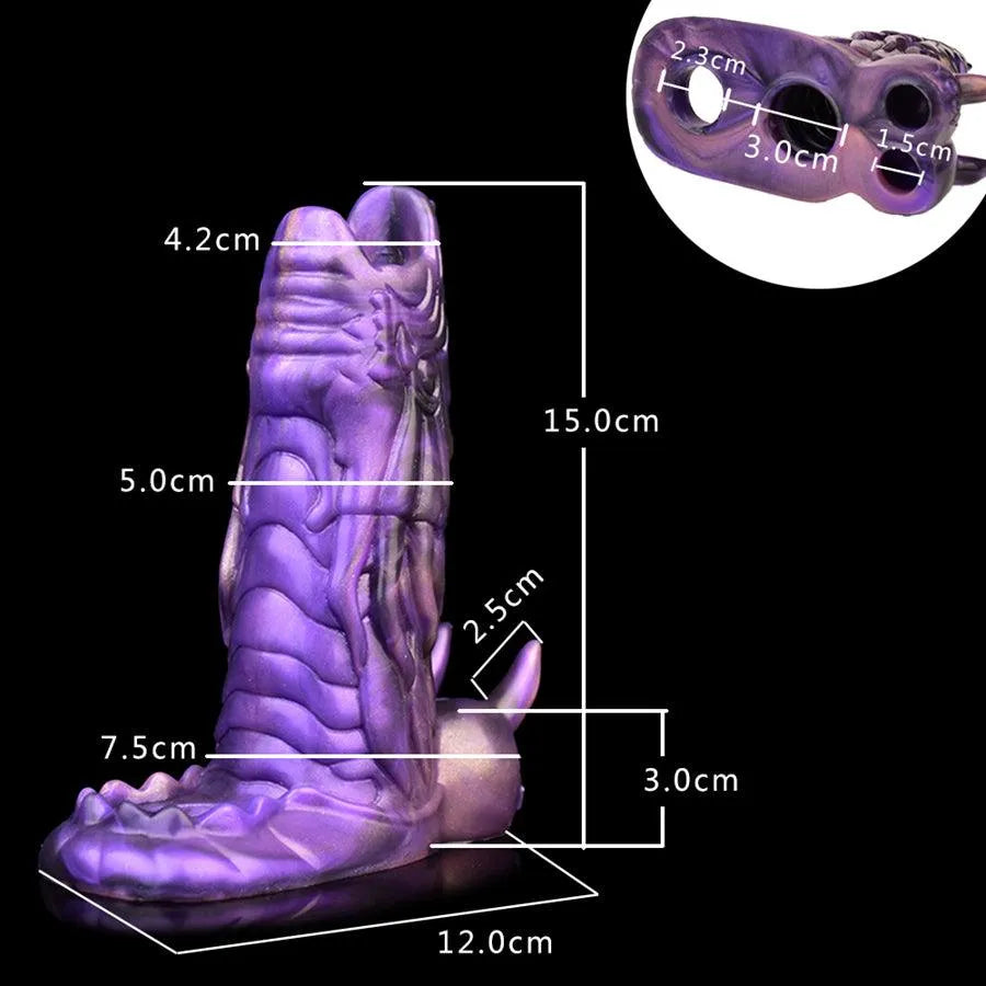 Bad Dragon Spiked Penis Enlargement Sleeve