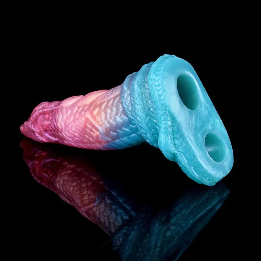 7 Inch Silicone Dragon Shaped Penis Sleeve
