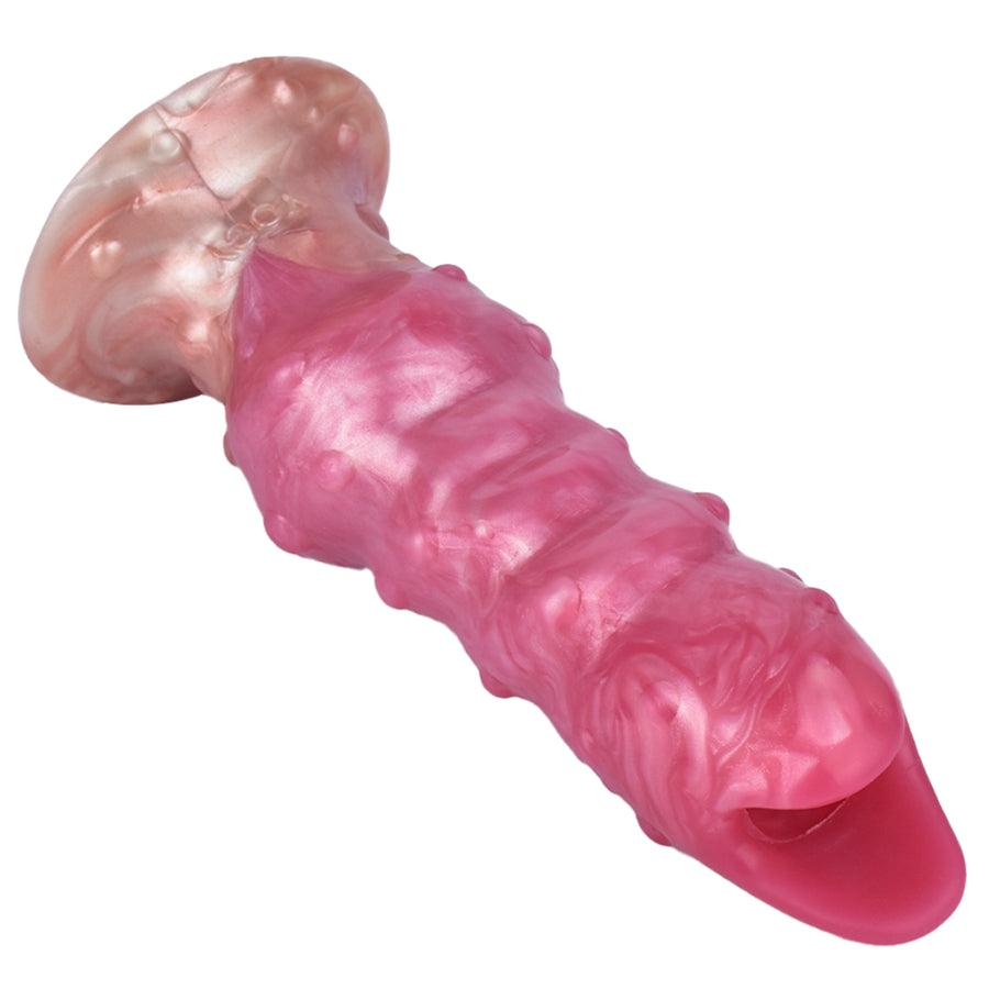 Gode ​​ovipositeur en silicone Caterpillar Fantasy