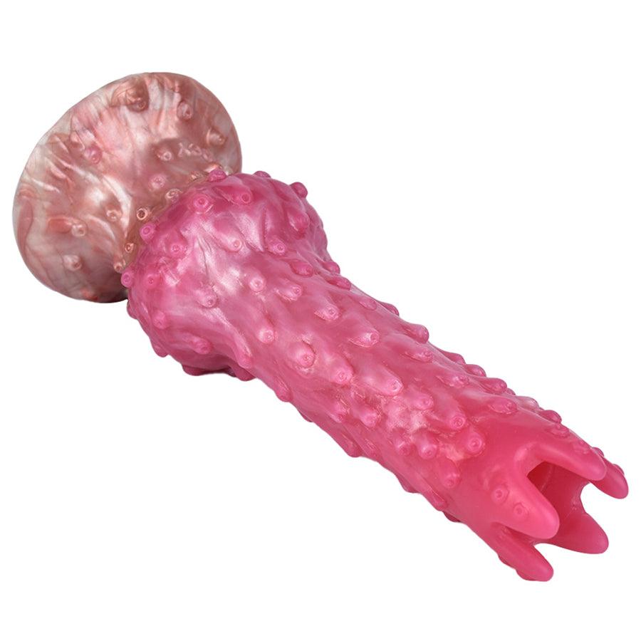 9 Inch Pink Manual Ovulation Dildo