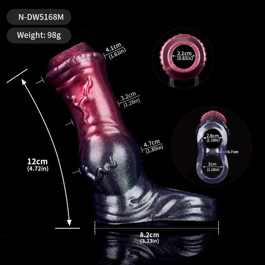 Silicone Girth Extender Horse Cock Sleeve