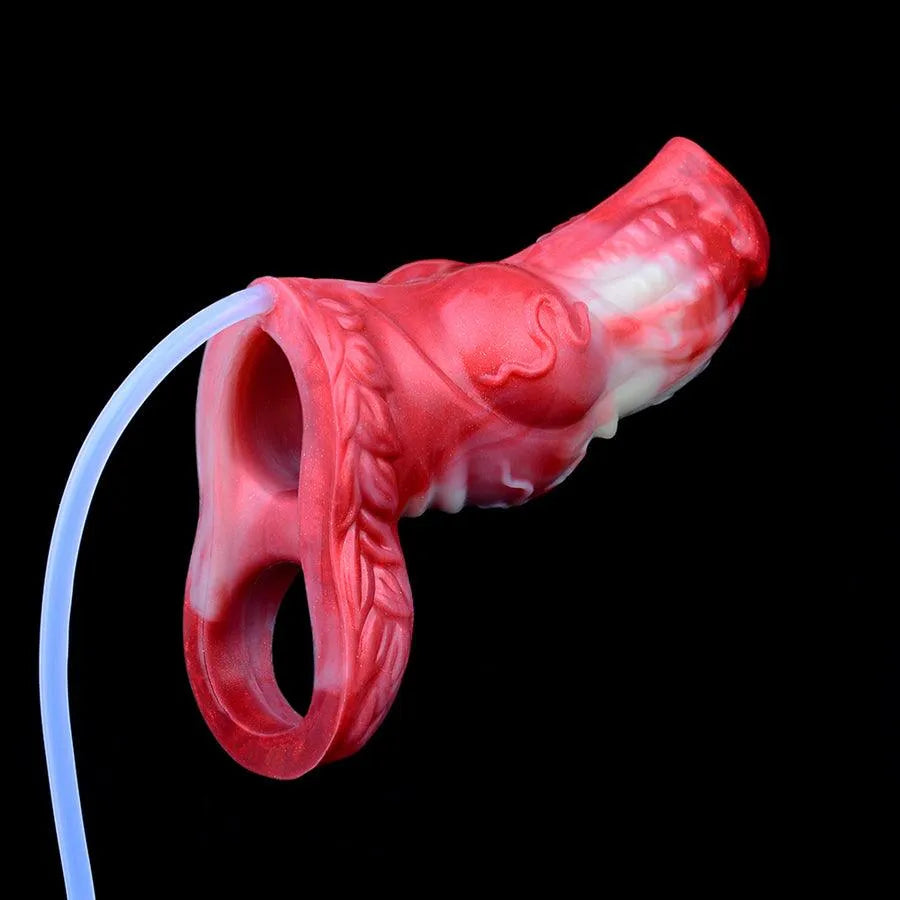 5 Inch Dog Knot Opening Cum Penis Sleeve