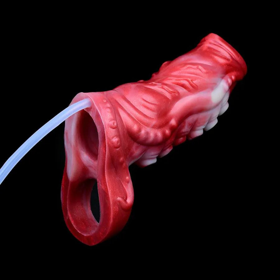 Monster Tentacle Silicone Spermable Penis Sleeve