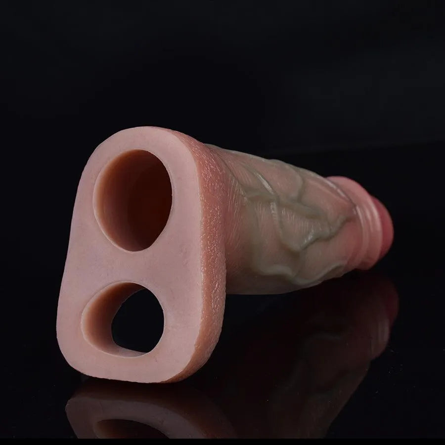 Lifelike 5 Inch Open Ended Penis Sleeve