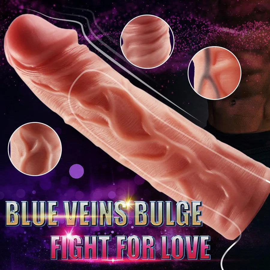 6 Inch Silicone Male Penis Sleeve