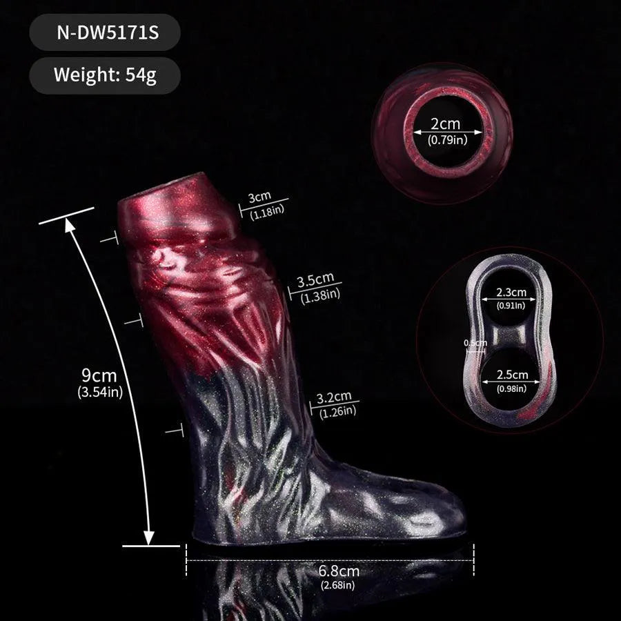 Silicone Male Delayed Ejaculation Penis Sleeve