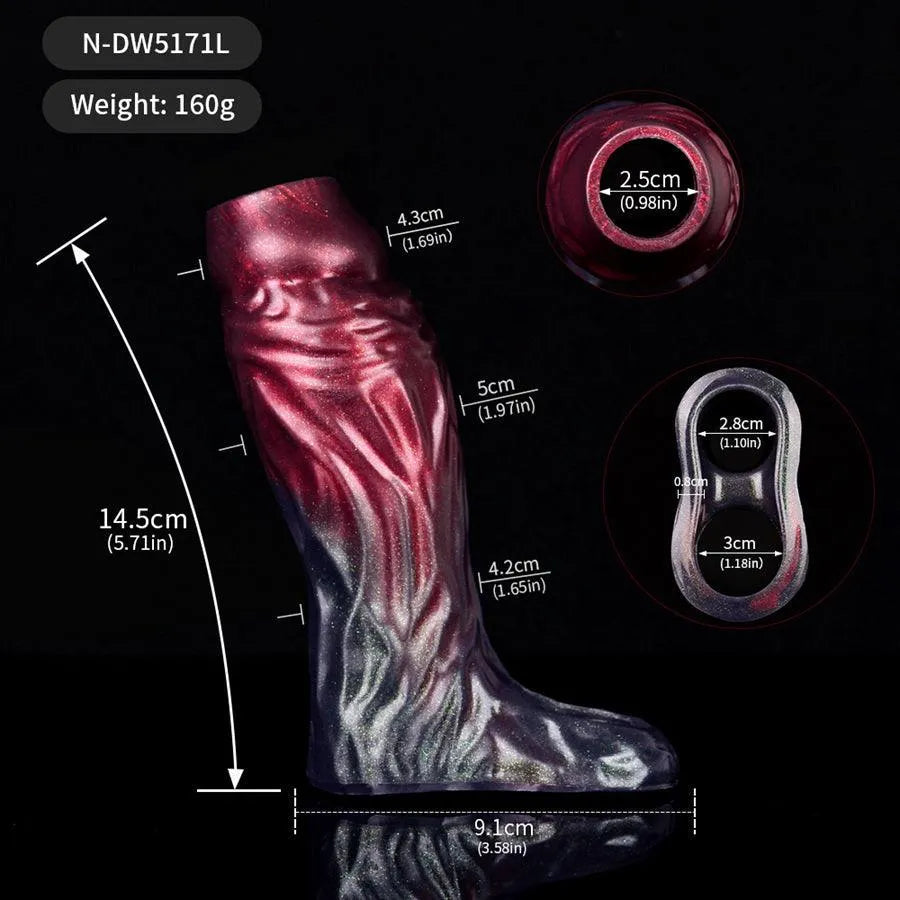 Silicone Male Delayed Ejaculation Penis Sleeve