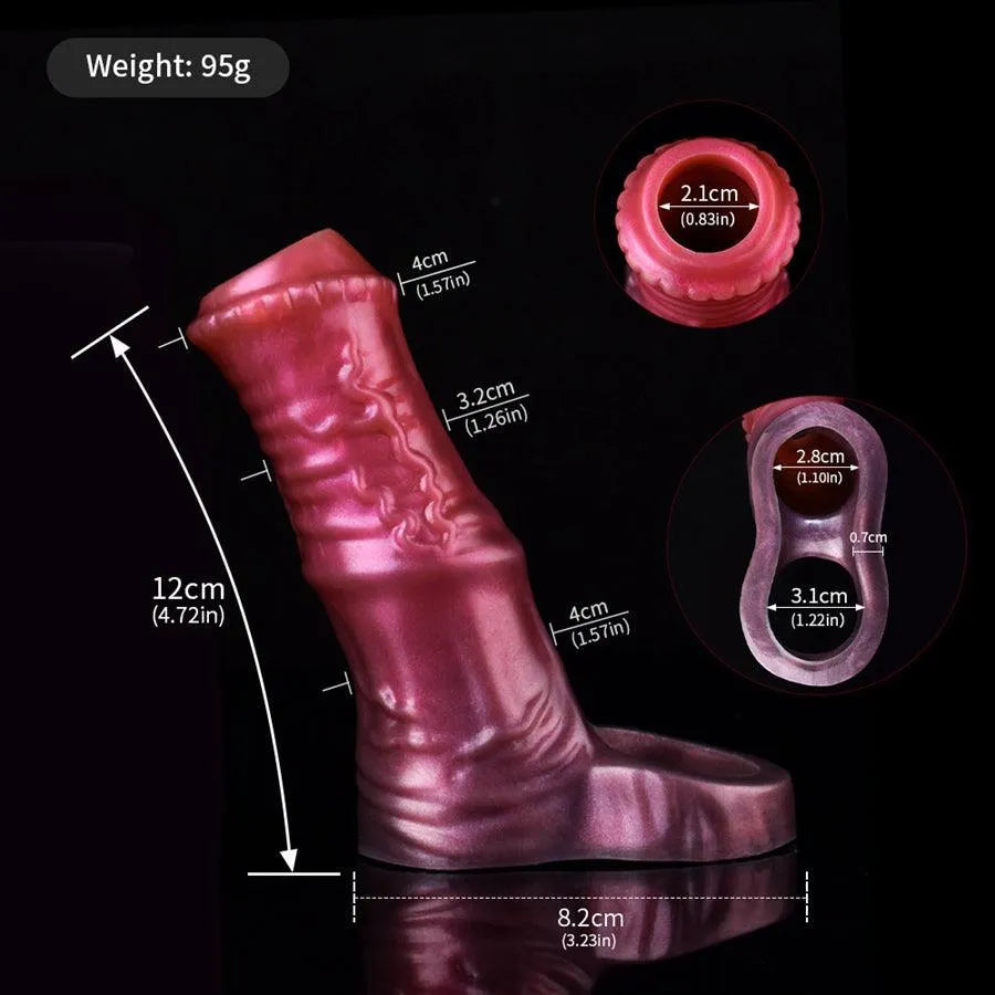 Male Sex Time Delay Horse Cock Sleeve