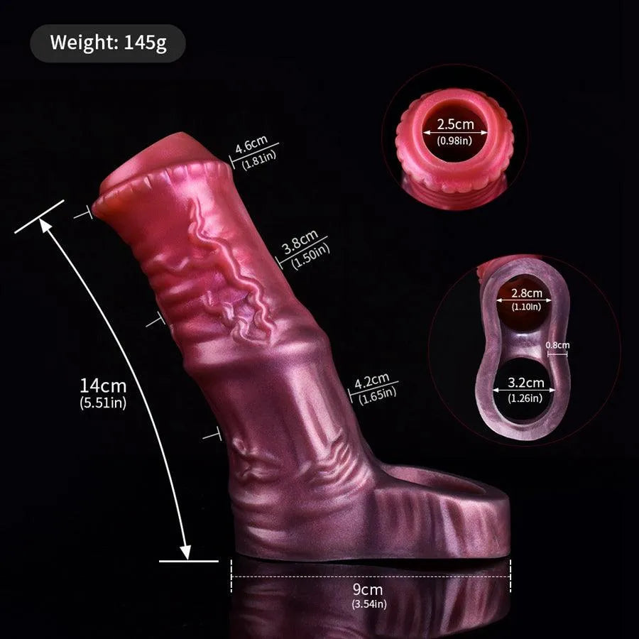 Male Sex Time Delay Horse Cock Sleeve
