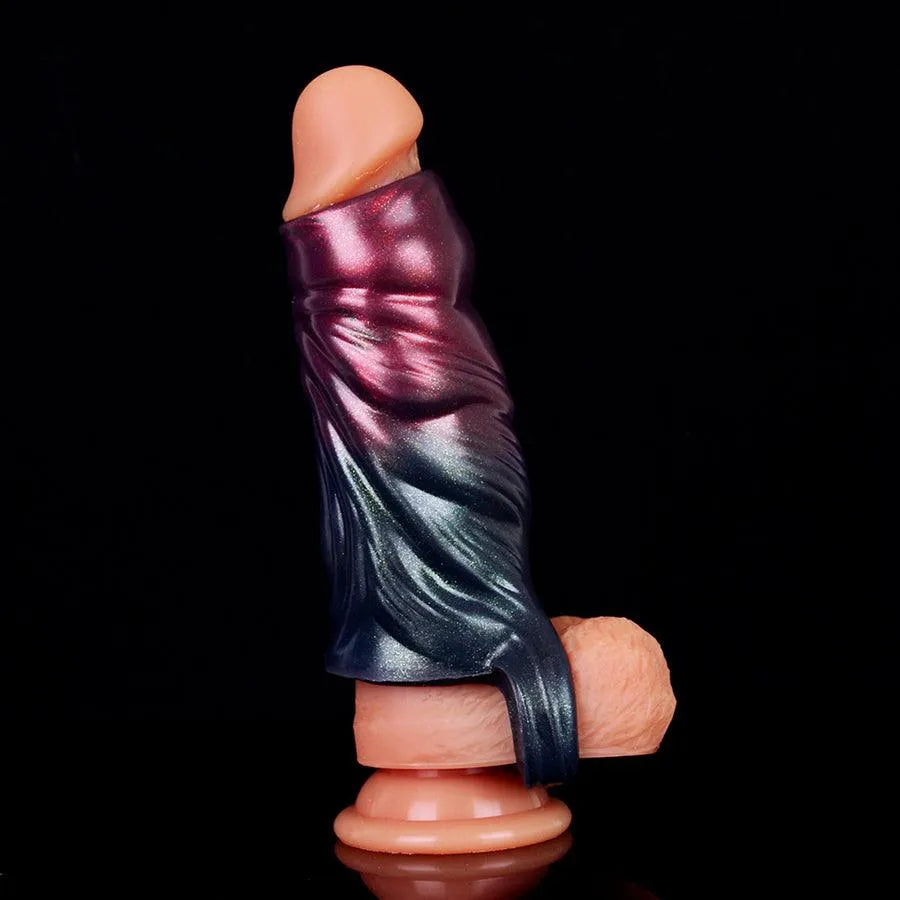 Monster Texture Open Penis Enlargement Sleeves
