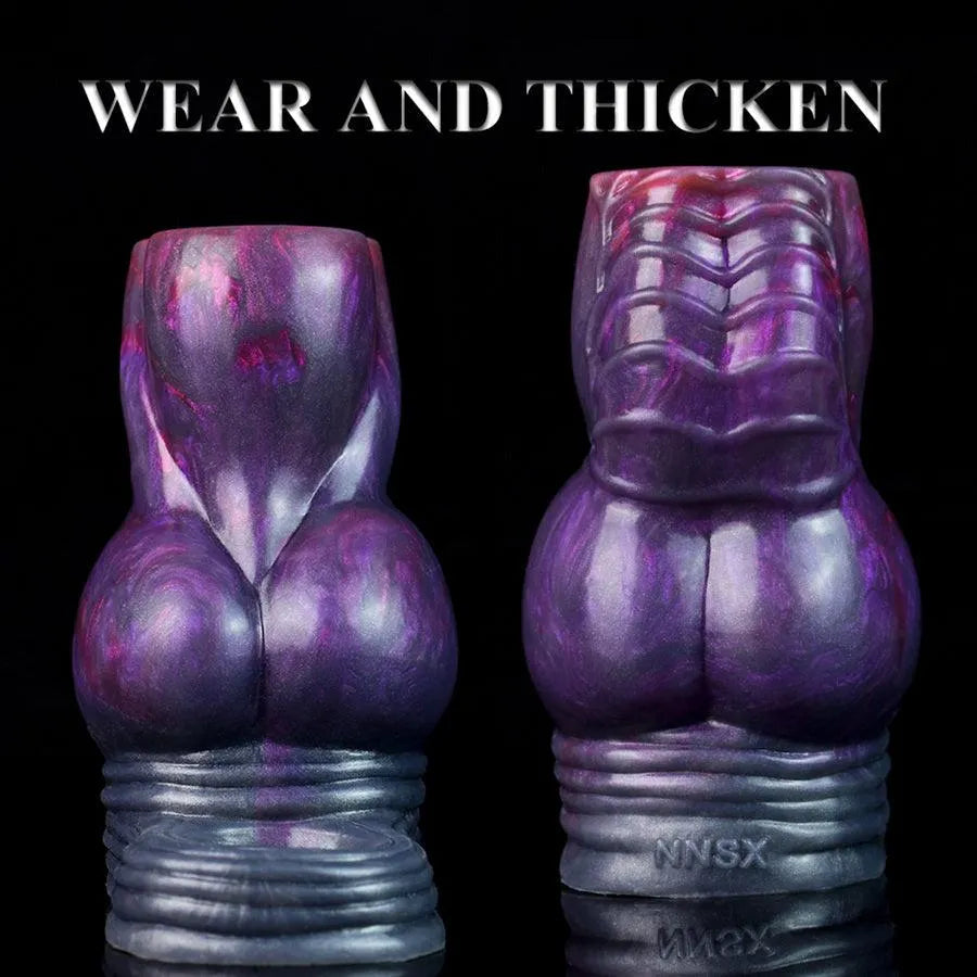 Soft Silicone Open Penis Thickening Sleeve