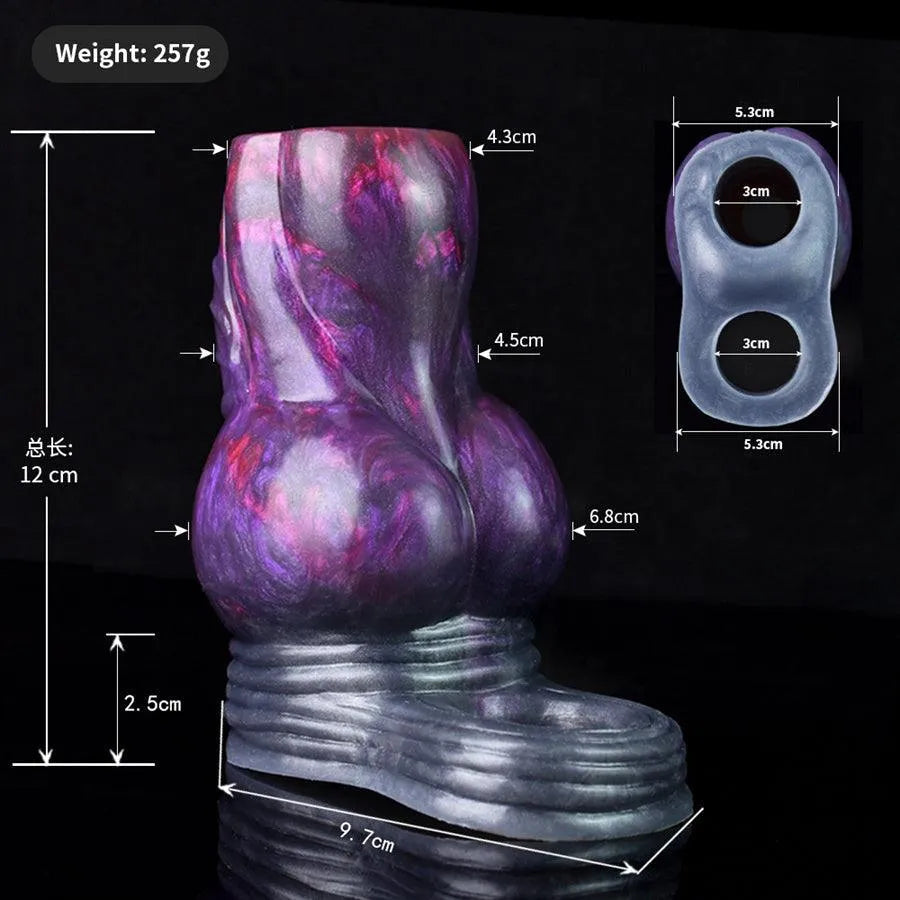 Soft Silicone Open Penis Thickening Sleeve