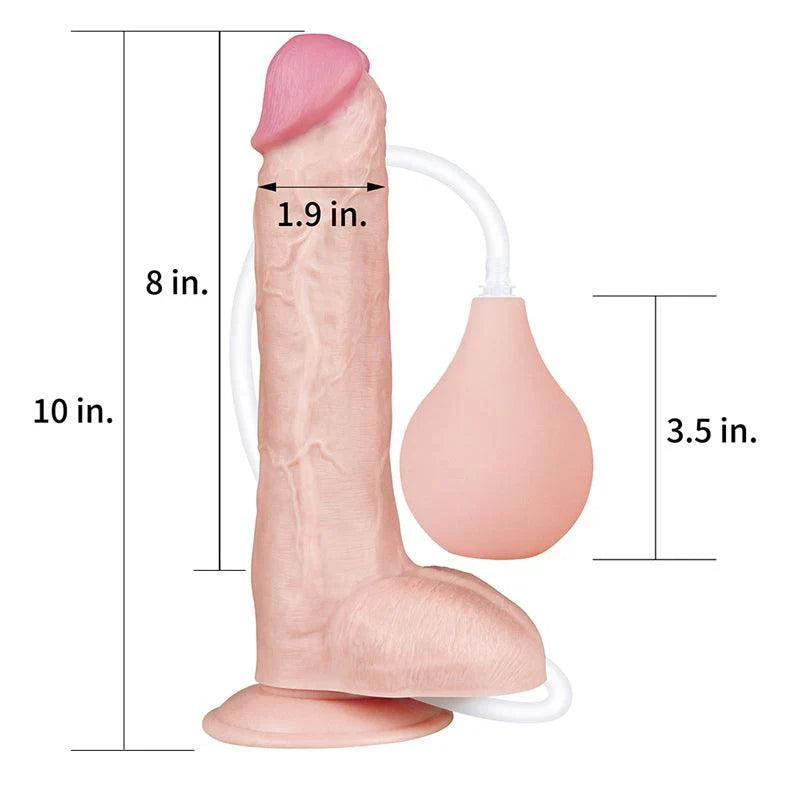 10 Inch Big Realistic Squirting Dildo