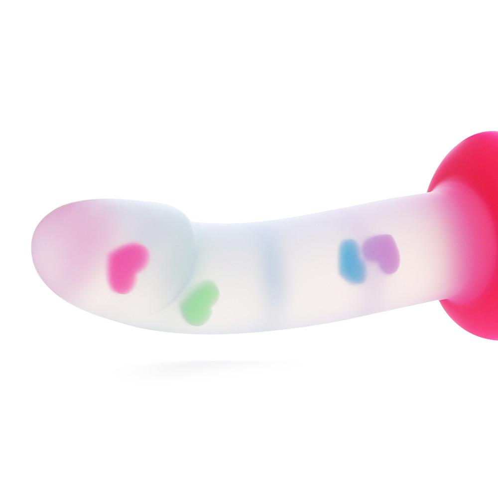 7 Inch Cute Curvy Jelly Anal Dildo