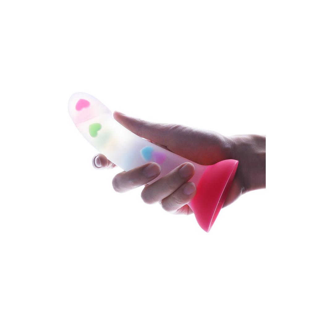 7 Inch Cute Curvy Jelly Anal Dildo