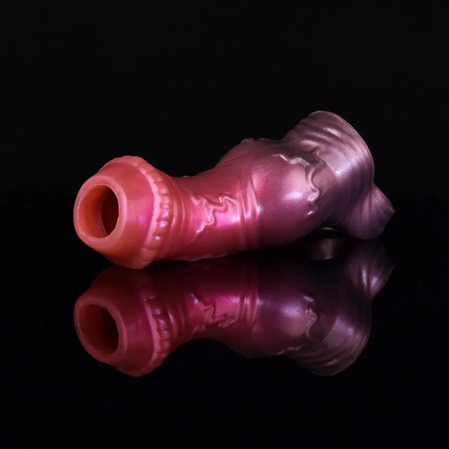 Silicone Opening Simulation Horse Cock Sleeve