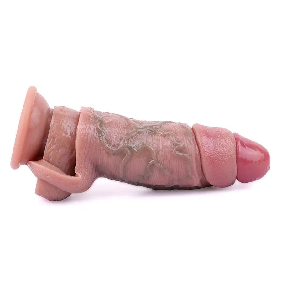 Flesh Fealistic Silicone Thin Penis Sleeve