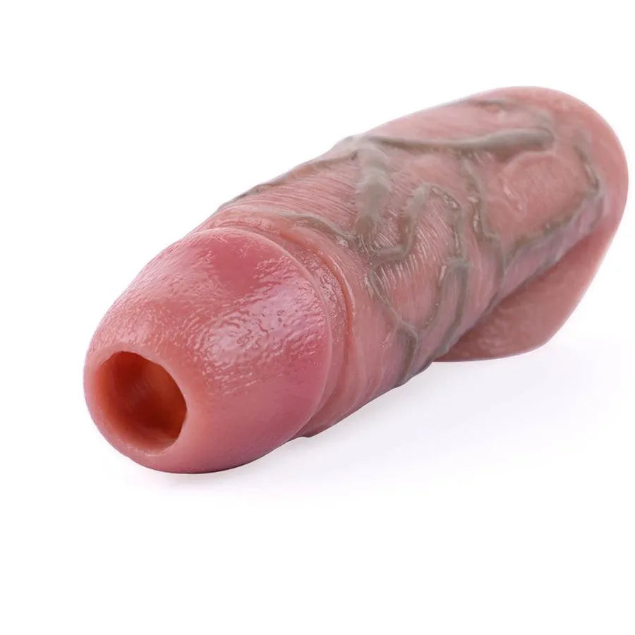 Simulation Soft Silicone Penis Extender Sleeve