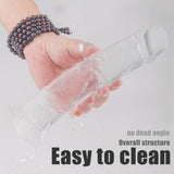 Charger l&#39;image dans la galerie, 4 Kinds Size Super Suction Transparent Realistic Dildo