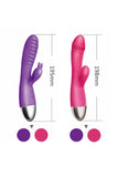 画像をギャラリー ビューアにロード Bangneng 30 Function Super Silicone Recharge Rabbit Vibrator