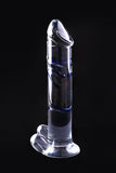 画像をギャラリー ビューアにロード Erotic Crystal Glass Dildo Realistic