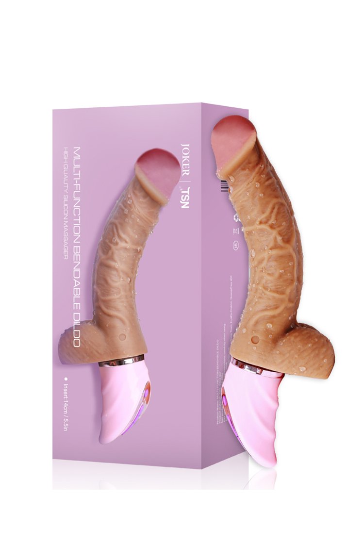 Hands Free Rechargeable Realistic Dildo Vibrator