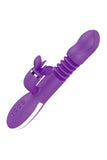 画像をギャラリー ビューアにロード Intelligent Heating Thrusting Pulsating Rechargeable Rabbit Vibrator Purple / One Size