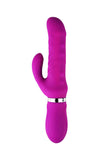 画像をギャラリー ビューアにロード Mizzzee Rechargeable Silent Rabbit Vibrator Clitoral Stimulator Purple / Whorl