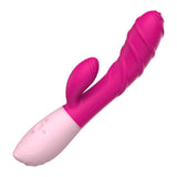 Carica l&#39;immagine nel visualizzatore di Gallery, Rechargeable Personal Rabbit Vibrator Clit Stimulator Rose Red