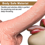 画像をギャラリー ビューアにロード 9 Inch Huge Popular Suction Cup Soft Realistic Dildo