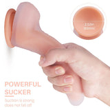 Load image into Gallery viewer, 7.68 Inch Silicone Soft Realistic Dildo With The Keel