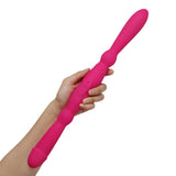 画像をギャラリー ビューアにロード Double-Ended Strapless Dildo G-Spot Vibrator Rechargeable