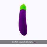 Load image into Gallery viewer, Eggplant vibrator dildo funny sex toys